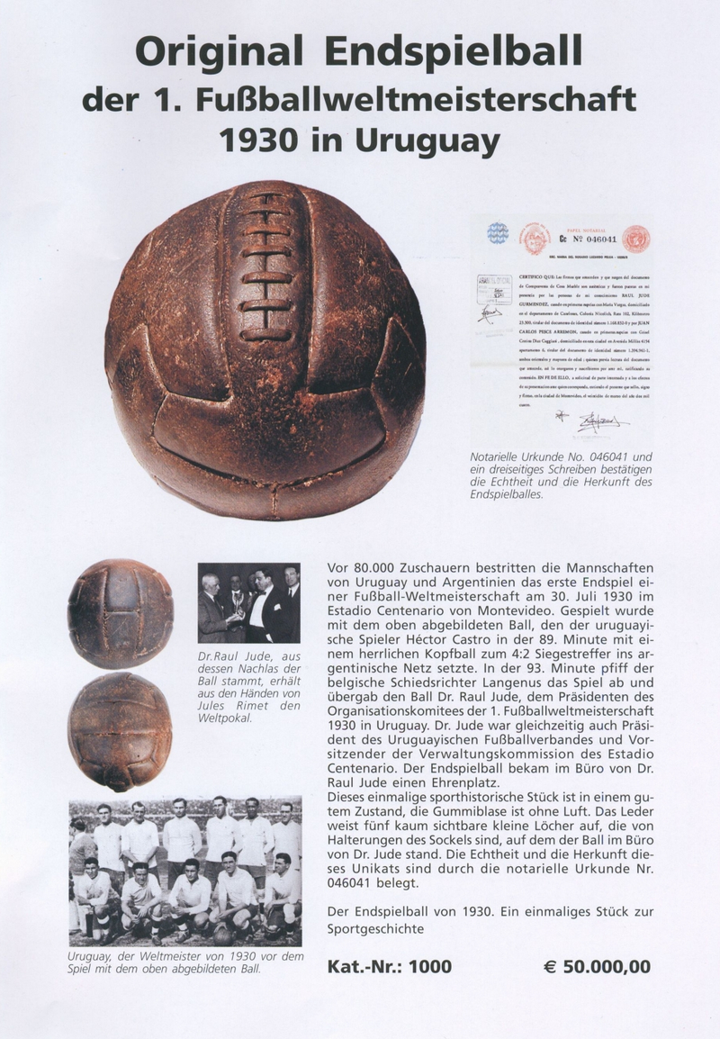 Illustration for article titled A Brief History of Every Official World Cup Ball Since 1930